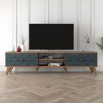 TV szekrény Class - Walnut, Chalcedony