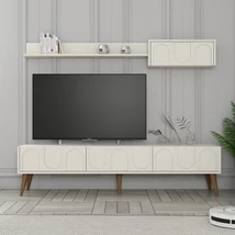 TV szekrény Lyon 2 - Krém, Diós