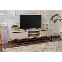 TV szekrény Escape 180 -Fekete, Travertine