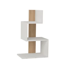 Kis asztal Rosie - White, Oak