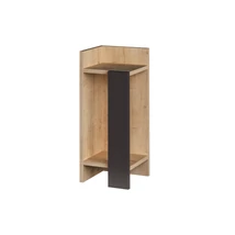 Éjjeliszekrény Elos left - Oak, Anthracite