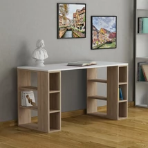 Íróasztal Colmar - White, Oak