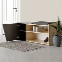 Cipőtároló Fiona - Oak, Anthracite