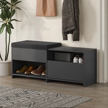 Cipőtároló Filux Bench - Anthracite