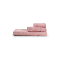 Törölköző Szett (3 db) Piramit - Dusty Rose