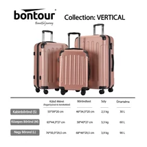 BONTOUR VERTICAL 4 Kerekes Borönd Szett Rose Gold