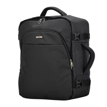 BONTOUR AIR Utazó Hátizsák, EasyJet méretű 45x36x20cm, Fekete Színben