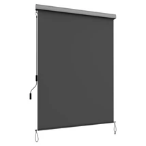 Függőleges napellenző vízálló 1,4 m x 2,5 m, szürke