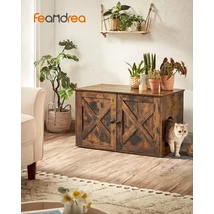 FEANDREA rejtett macskaalomdoboz, benti macskaház 80 x 49.2 x 53 cm