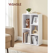 Könyvespolc 5 rekesszel 50 x 80 x 24 cm, Fehér