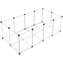 Kisállat kifutó, ketrec alsó résszel, 143 x 46 x 73 cm