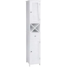 Fürdőszoba szekrény, Tárolószekrény fiókkal, kivehető X alakú polc 170cm