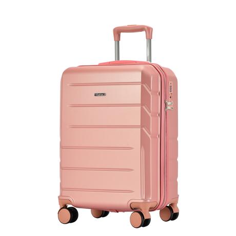 Bontour &quot;Spinner&quot; 4 Kerekes kabinborönd TSA zárral, 55x40x20 cm, Rose Gold 