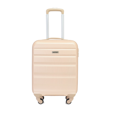Bontour HORIZONTAL Kabinbőrönd 55x40x20 cm,Gold, 2 Év Garancia