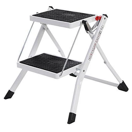 2 lépcsős létra max. Terhelhetőség 150 kg-ig