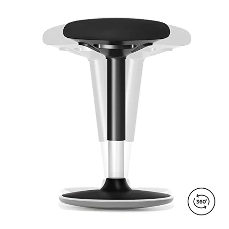 Ergonomikus irodai munkaszék 360°-ban állítható forgószék, fekete