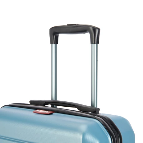 BONTOUR “SPINNER” közepes Duplakerekes Gurulós bőrönd, jégkék