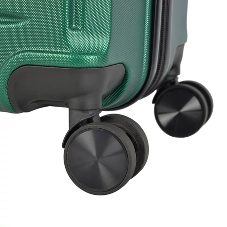 BONTOUR “SPINNER” közepes Duplakerekes Gurulós bőrönd, Zöld