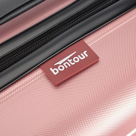 BONTOUR “SPINNER” közepes Duplakerekes Gurulós bőrönd, RolseGold