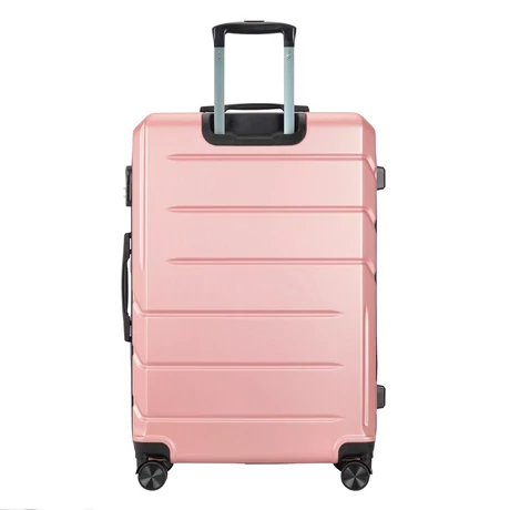 BONTOUR “SPINNER” Nagy Duplakerekes Gurulós bőrönd, RoseGold