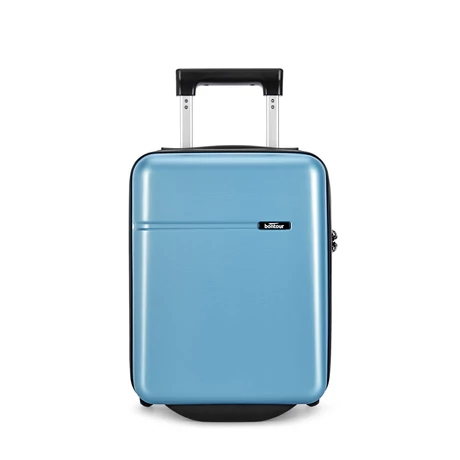 Bontour 40x30x20cm kabinbőrönd, WIZZ AIR felvihető kézipoggyász, jégkék