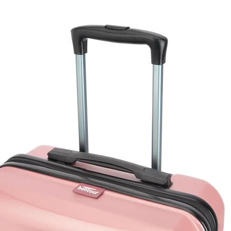 BONTOUR “WAVE” közepes Duplakerekes Gurulós bőrönd, Rose Gold, M Méretű