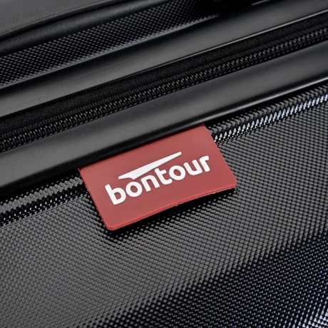 BONTOUR “Wave” Nagy 4-kerekes Gurulós bőrönd számzárral, kék, L méretű