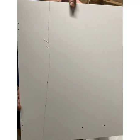 Mosdó alatti szekrény, fürdőszobai szekrény 3 nagy fiókkal, 30 x 70 x 64 cm, fehér-outlet