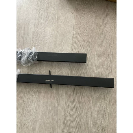 Szennyeskosár, 2 részes szennyestartó létrapolccal, 2 x 46 literes, rusztikus barna-outlet