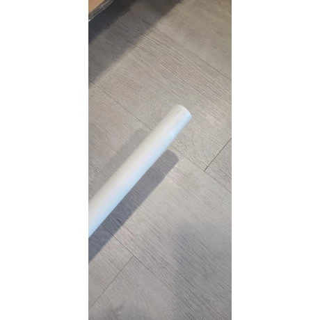 Teleszkópos ruhatartó, 3 szintes ruhafogas, állítható magasságú és szélességű, fehér Outlet