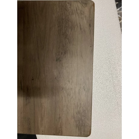 Bárasztal 2 bárszékkel, bárpult 120 x 90 x 60 cm, szürke és fekete Outlet