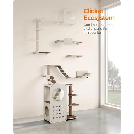 Clickat Land – macska fali bútor, 7 darabos készlet | FEANDREA-Outlet