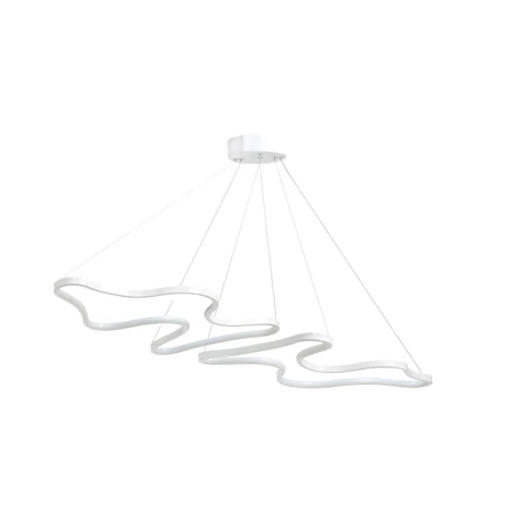 Függőlámpa, Duple Artisan - Fehér Body, Fehér Light