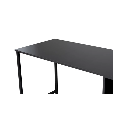 Íróasztal Twin Study Desk - Antracit, Fekete