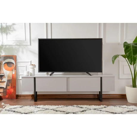 TV szekrény Serenity - Grey, Fekete