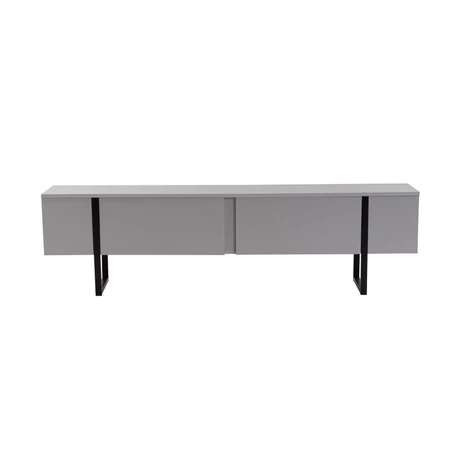 TV szekrény Serenity - Grey, Fekete