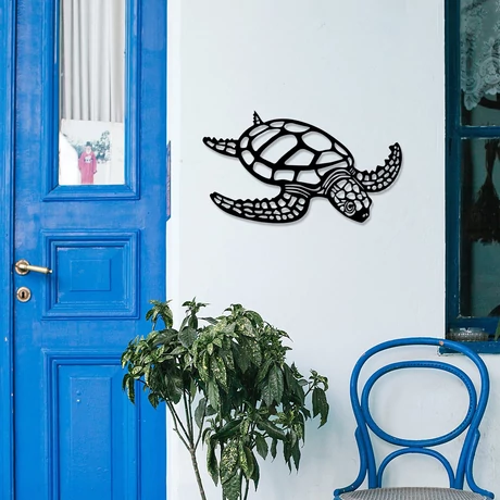 Fém fali dekoráció, Caretta Caretta