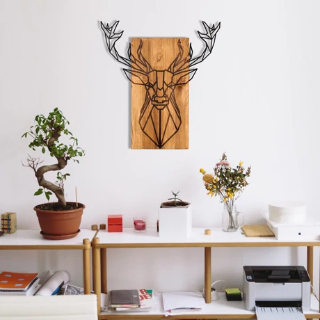 Fa fali dekoráció, Deer