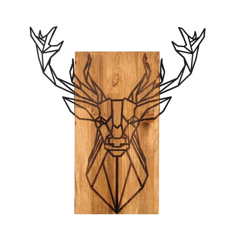 Fa fali dekoráció, Deer