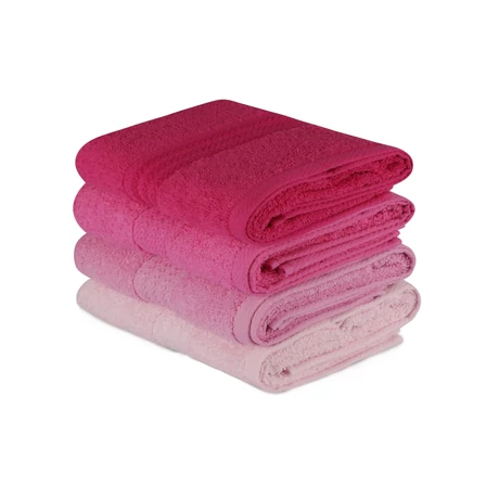 Kéztörlő Szett (4 db) Rainbow - Pink