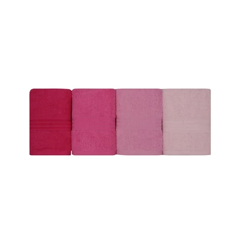 Kéztörlő Szett (4 db) Rainbow - Pink