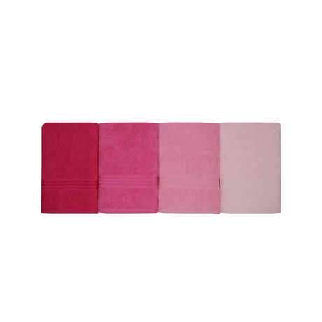 Fürdőlepedő Szett (4 db) Rainbow - Pink