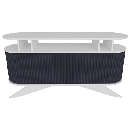 Konzolasztal Stor - White, Anthracite