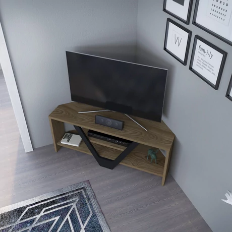 TV szekrény Karin - Oud, Black