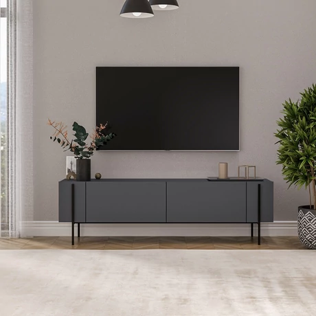 TV szekrény Herman - Anthracite