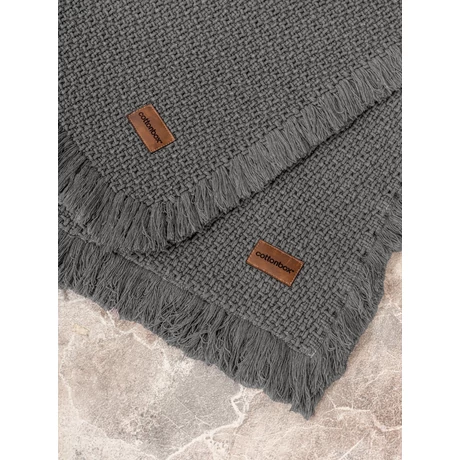 Fürdőszobaszőnyeg Szett (2 db) Bath Rug - Antracit