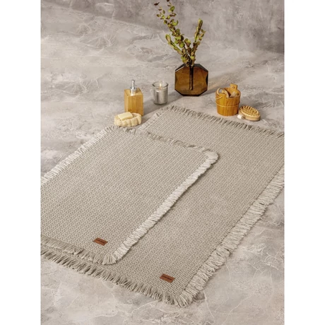 Fürdőszobaszőnyeg Szett (2 db) Bath Rug - Bézs