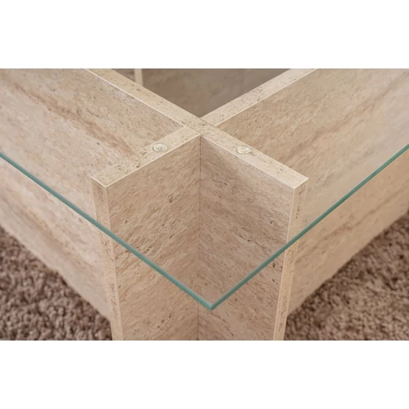 Dohányzóasztal Vetrino - Travertine