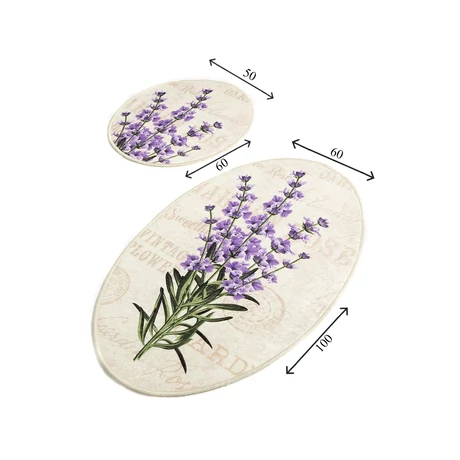 Fürdőszobaszőnyeg Szett (2 db) Lavender Djt