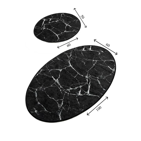 Fürdőszobaszőnyeg Szett (2 db) Marble Djt